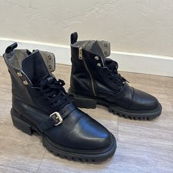 AllSaints Tori Leather Boots Women’s Size 11