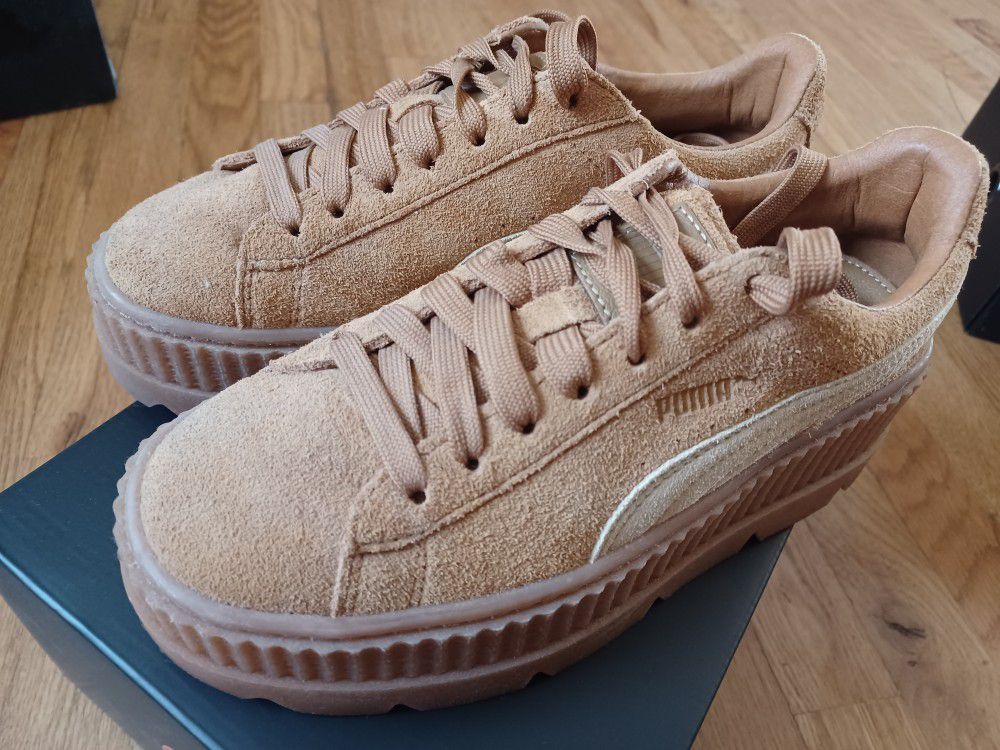 Puma Fenty Suede Cleated Creeper Shoes