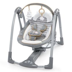 Ingenuity Deluxe Swing ‘n Go Portable Baby Swing