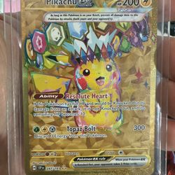 Pikachu Ex Surgung Sparks 247/191