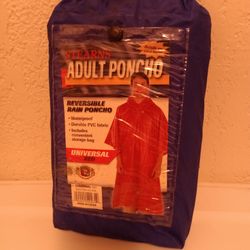 NWT Adult Rain Poncho