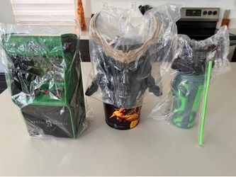 Mortal combat popcorn buckets and cup limited