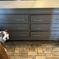 Slate Grey Dresser 