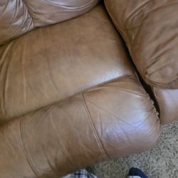Leather Recliner 