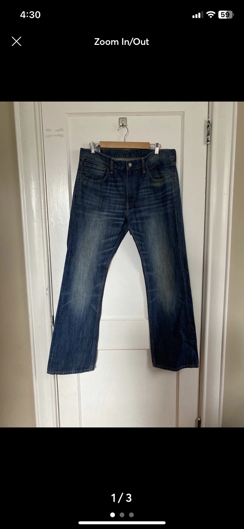 Mens Levi Jeans
