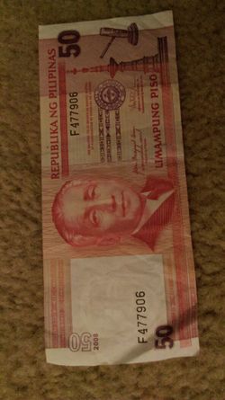 2008 Philippines banknote 50 peso