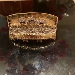 Last Supper Double Ring