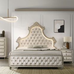 Queen Bed Frame Mattress Sold Separately 