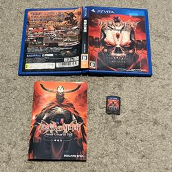 Army Corps of Hell Sony PlayStation Vita Japanese JPN Import Complete CIB