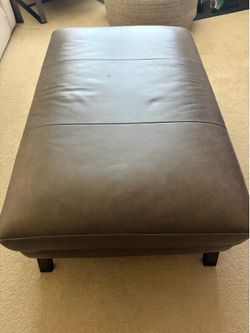Large Ottoman 4 ft, Living Spaces, Coffee Table Size