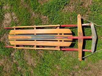 Vintage Sears Snow Sled