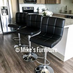 New Adjustable Bar Stools, barstools, barstool, bar stool, Sillas, Dining Chairs, chair, chairs, cadeiras (4 colors Red, Black, White, Gray)