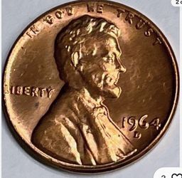 1964 D Lincoln Cent