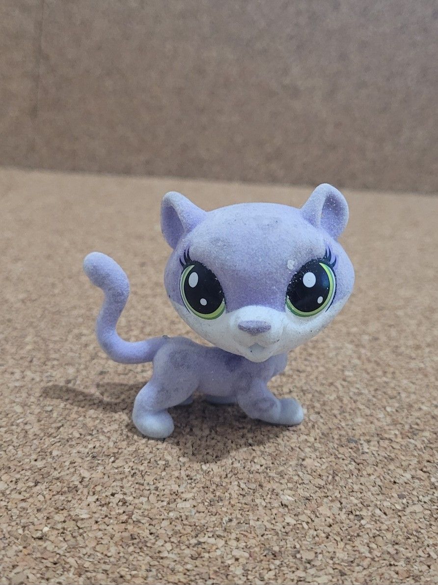 LPS #1-169 LITTLEST PETSHOP ORIGINAL AUTHENTIC LEOPARD Lizzie Snowspots HASBRO.
