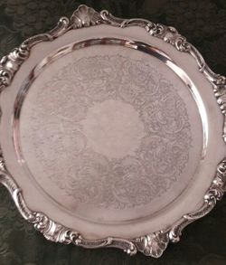 GORHAM SILVER WAITER/BUTLER TRAY