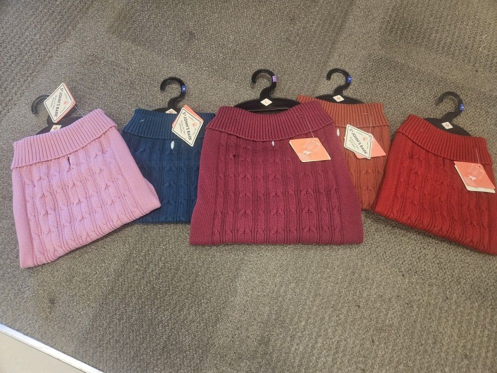New Pet Sweaters $20 Each