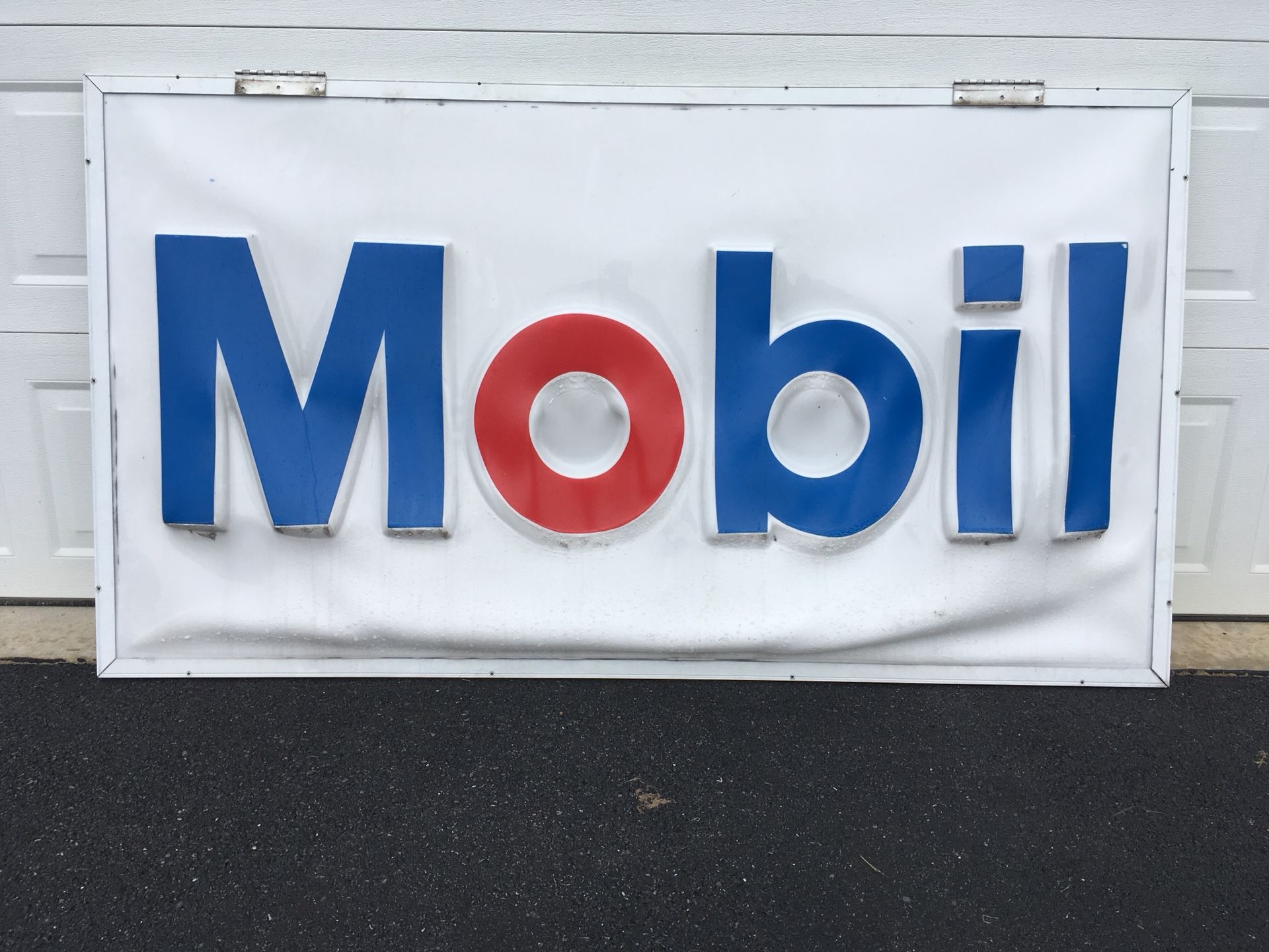 Original Mobil Gas Station Sign