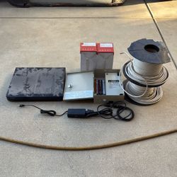 Security Cameras Parts Hikvision Power Supply Siamese Cable