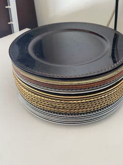 22 charger plate home decor