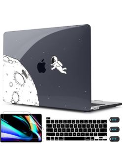Black Astronaut Case Compatible with MacBook Pro 13 Inch 2