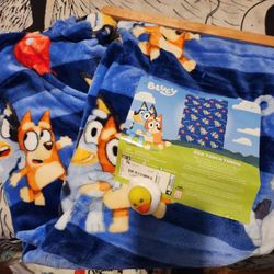 Bluey Throw Blanket