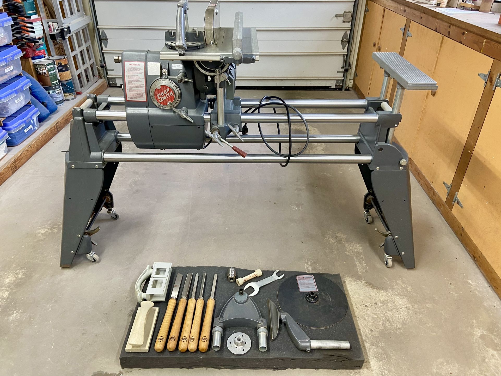 ShopSmith Mark V With Accessories, VGC
