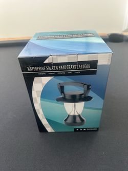 Waterproof Solar & Hand Crank Lantern