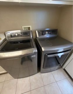 Washer and dryer Gas LG