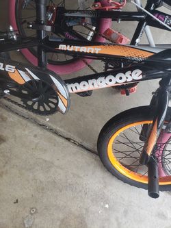 Boy and girl bike