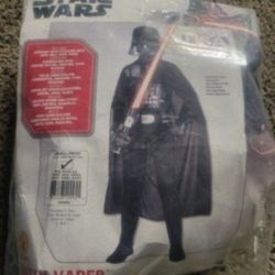 Darth Vader Kids Size Small 