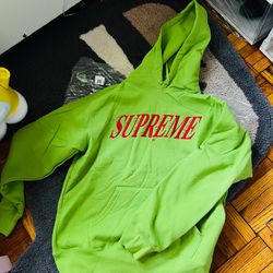 Supreme Crossover Logo-print Hoodie Size Large 