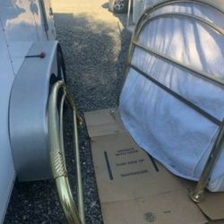 Brass Headboard And Bottom Board