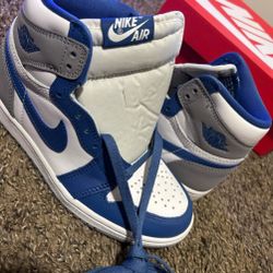 Kid Size Shoe True Blue Nike