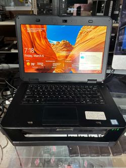 Dell 5414 laptop rugged laptop I5-6300 @ 2.40 ghz 8gb Ram 240Gb SSD WIN 10 pro. Nothing wrong Our operation days: Monday to Friday from 10am to 5