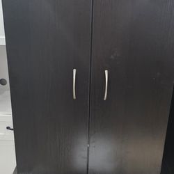 VEVOR Media Storage Cabinet, DVD Cabinet with Doors and Shelves