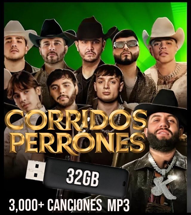 Corridos - 32GB flash - Canciones Para DJ - Music For DJ
