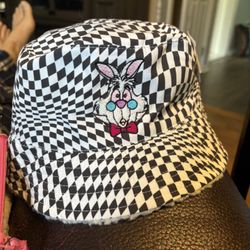 Alice In Wonderland Sherpa Lined Bucket Hat. NWT. Pu By