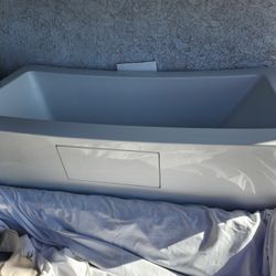 Deep Soak Freestanding Acrylic Bath tub (70x34) - $150 OBO w/ faucet
