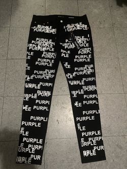 Purple jeans size 38
