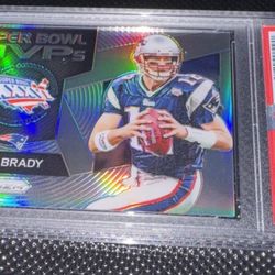 Tom Brady  PSA 6 2017 Panini Prizm Super Bowl MVPS Super Bowl