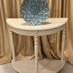 VINTAGE HALF MOON TABLE