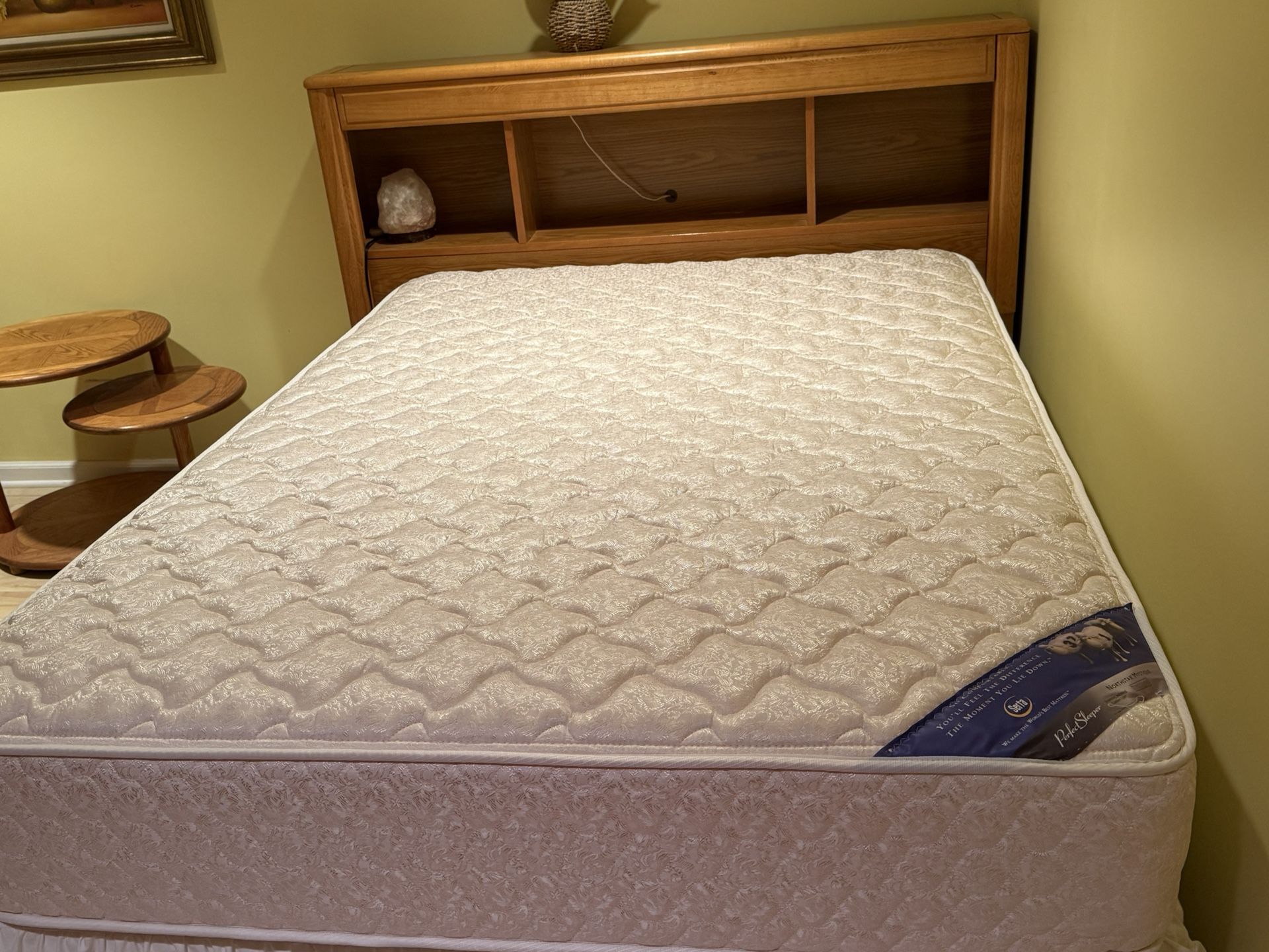 ★★★★★ Natural Wood Solid Oak 5-piece Full Size Bedroom Set - $ 690