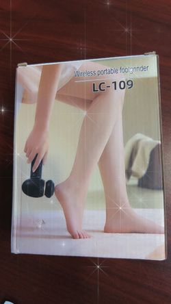 Wireless portable foot grinder