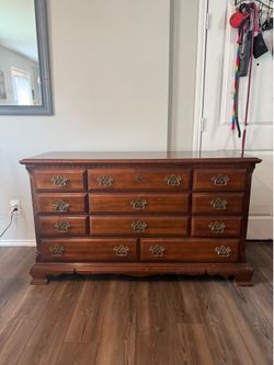 Cherry wood dressers