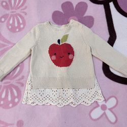 Baby Gap Baby Girl Sweater - Size: 6-12 Months 