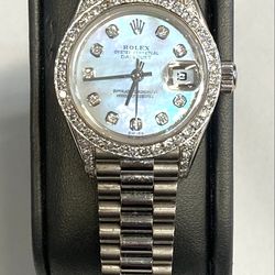 18k White Gold Rolex