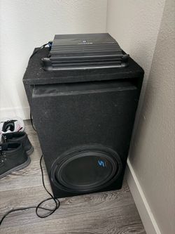 Alpine type S 12” subwoofer alpine amplifier