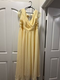 Plus size chiffon pleated a-line back cutout dress
