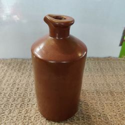  Antique  Ink Bottle-Victorian Stoneware Jug with Pouring Spout

