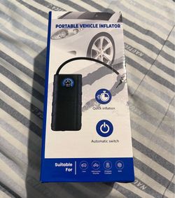 Portable Vehicle Inflator